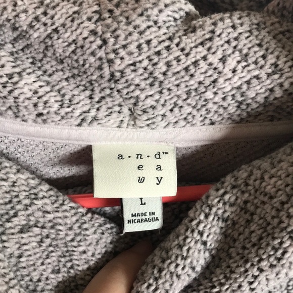 A New Day Cowl Neck Fuzzy Sweater - Picture 2 of 3